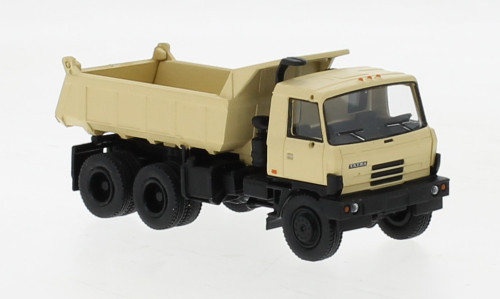 Brekina - Brekina, Tatra 815 Kipper, beige/schwarz, 1984, 1:87