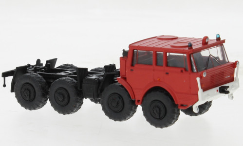 Brekina - Brekina, Tatra 813 8x8 Kolos, 1968, Feuerwehr, 1:87