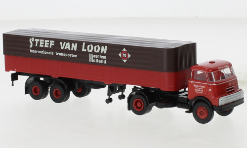 Brekina - Brekina, DAF DO 2000 PP-SZ, 1957, Steef v. Loon, 1:87