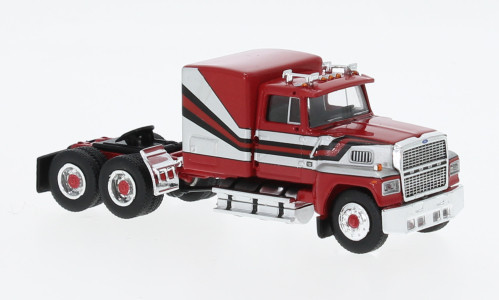 Brekina - Brekina, Ford LTL 9000, rot/silber, 1978, 1:87