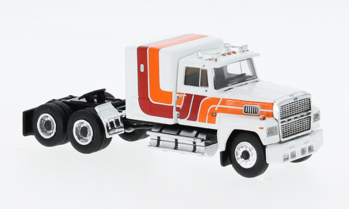 Brekina - Brekina, Ford LTL 9000, weiss/orange, 1978, 1:87