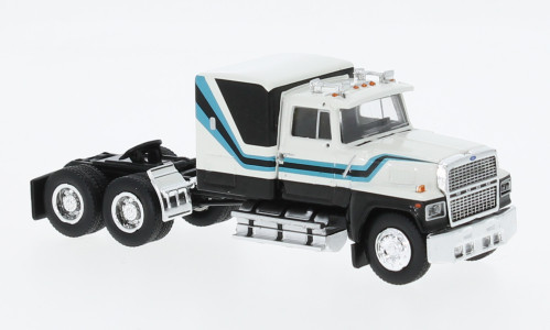 Brekina - Brekina, Ford LTL 9000, schwarz/weiss, 1978, 1:87