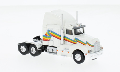 Brekina - Brekina, Kenworth T 600, 1984, Rainbow, 1:87