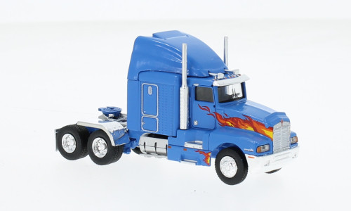 Brekina - Brekina, Kenworth T 600, 1984, Flames, 1:87