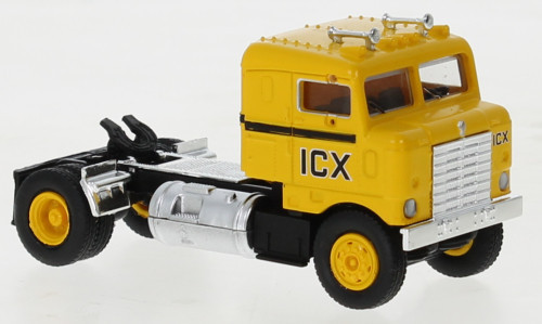 Brekina - Brekina, Kenworth Bullnose, gelb, 1950, ICX, 1:87