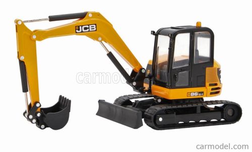 Britains - Jcb 86C-1 Escavatore Cingolato Tractor 2012 - Excavator Yellow Black