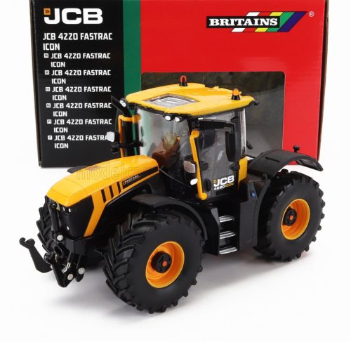 Britains - JCB 4220 FASTRAC ICON TRACTOR 2020 YELLOW BLACK