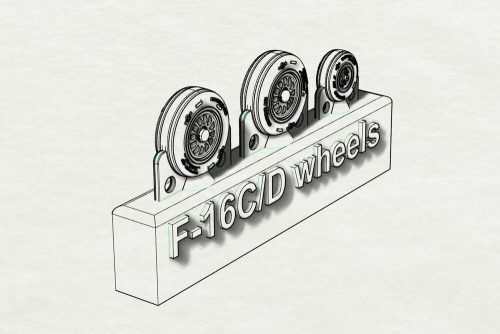 Brengun - F-16C_D wheels