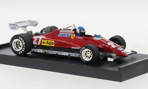 Brumm - Brumm, Ferrari 126C2 turbo, Formel 1, GP Italien, 1982, #27, 1:43