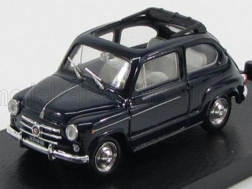 Brumm - FIAT 600D TRASFORMABILE APERTA 1960 BLUE SCURO 456