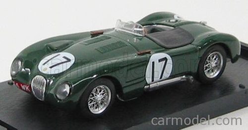 Brumm - Jaguar C-Type 3.4L S6 Team Jaguar Cars Ltd N 17 2Nd 24H Le Mans 1953 S.Moss - P.Walker British Racing Green