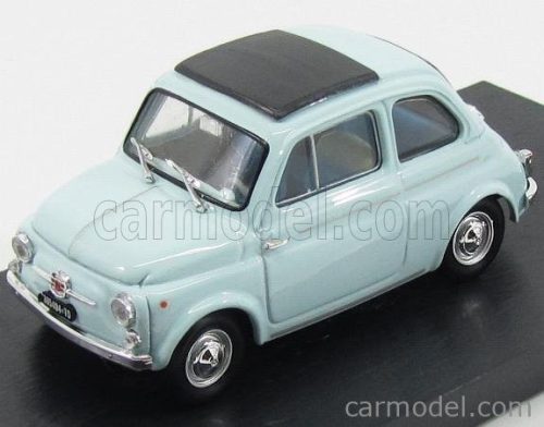 Brumm - Fiat Nuova 500D 1960 Tetto Aperto - Open Very Light Blue