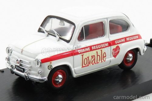 Brumm - Fiat 600D - Abbigliamento Intimo Lovable 1965 White Red