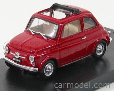 Brumm - Fiat 500F Tetto Aperto - Open 1965 Rosso Medio