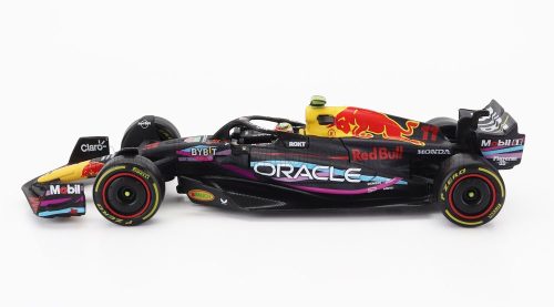 Burago - RED BULL F1  RB19 TEAM ORACLE RED BULL RACING N 11 2nd MIAMI GP 2023 SERGIO PEREZ MATT BLUE