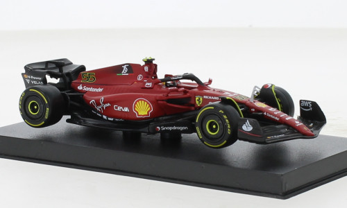 Burago - Bburago, Ferrari F1-75, Formel 1, 2022, Scuderia Ferrari, #55, 1:43