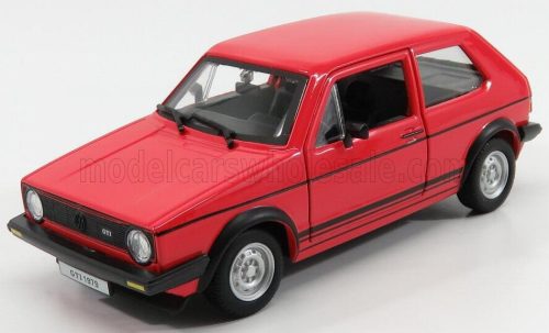 Burago - VOLKSWAGEN GOLF MKI GTi 1979 RED