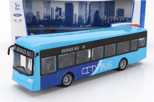 Burago - AUTOBUS CITYBUS - N 18 BBURAGO BUS 2 TONE BLUE