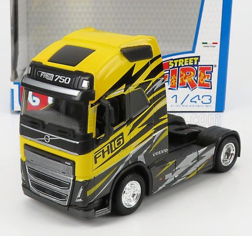 Burago - VOLVO FH16 750 TRACTOR TRUCK 2-ASSI 2020 YELLOW GREY