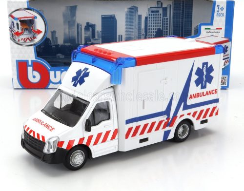 Burago - MERCEDES BENZ SPRINTER VAN AMBULANCE 2010 WHITE