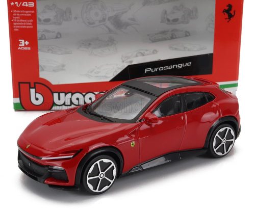 Burago - FERRARI PUROSANGUE SUV 2022 RED