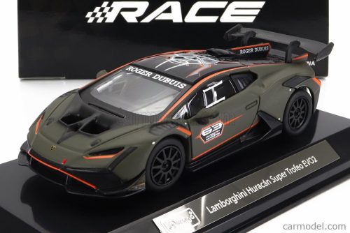 Burago - Lamborghini Huracan Lp620-2 Evo N 63 Super Trofeo 2019 Green