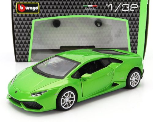 Burago - LAMBORGHINI HURACAN LP610-4 2014 GREEN MET