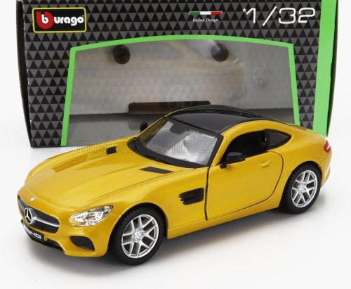 Burago - MERCEDES BENZ AMG GT (C190) 2016 YELLOW MET BLACK