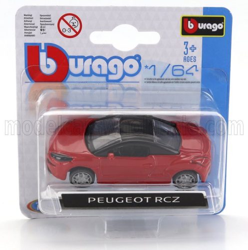 Burago - PEUGEOT RCZ COUPE 2010 RED