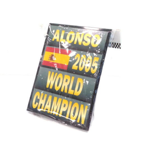 Cartrix - 1:18 2005 Fernando Alonso World Champion F1 Sign