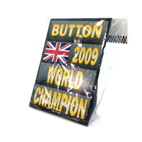 Cartrix - 1:18 2009 Jenson Button World Champion F1 Sign