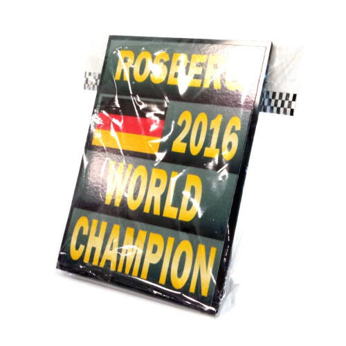 Cartrix - 1:18 2016 Nico Rosberg World Champion F1 Sign