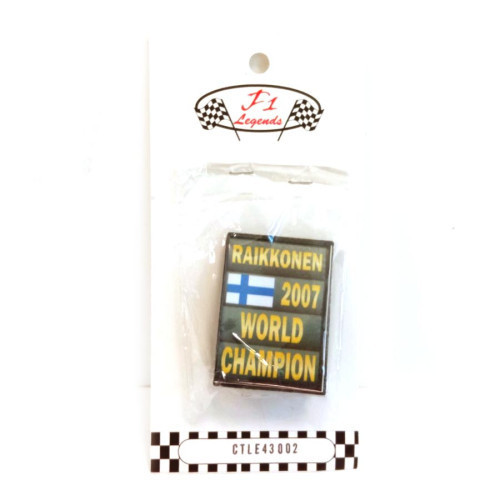 Cartrix - 1:43 2007 Kimi Raikkonen World Champion F1 Sign