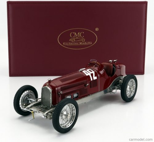 Cmc - Alfa Romeo F1  P3 N 42 Winner Marseille Gp 1933 Chiron Red