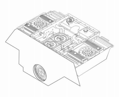 CMK - Pz.V Panther Motor Set