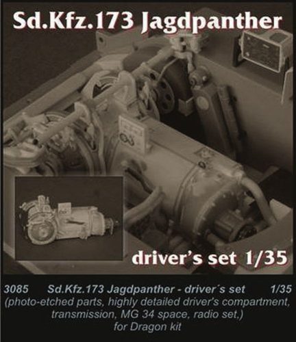 CMK - Sd.Kfz. 173 Jagdpanther driver set