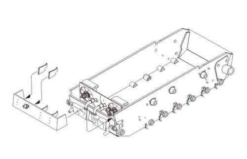 CMK - Pz. III Coolers and exhausts für Dragon Bausatz