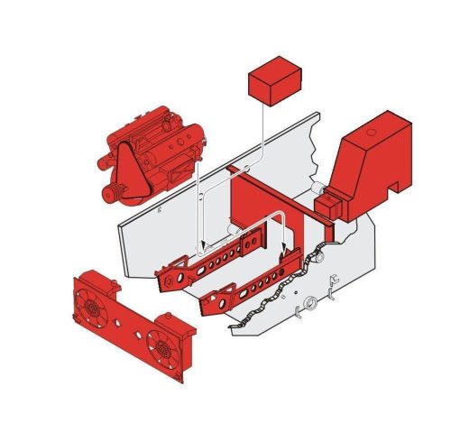 CMK - StuG III Ausf. G Engine Set for Dragon