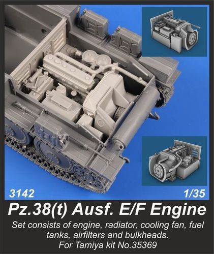 CMK - Pz.38(t) Ausf. E/F Engine Set