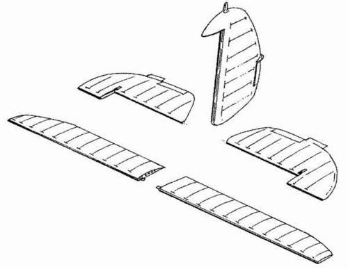 CMK - Hurricane Steuerflächen