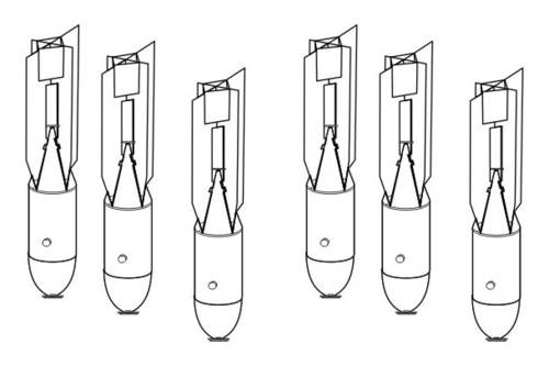 CMK - WWII Soviet Bombs FAB 100kg (6pcs)