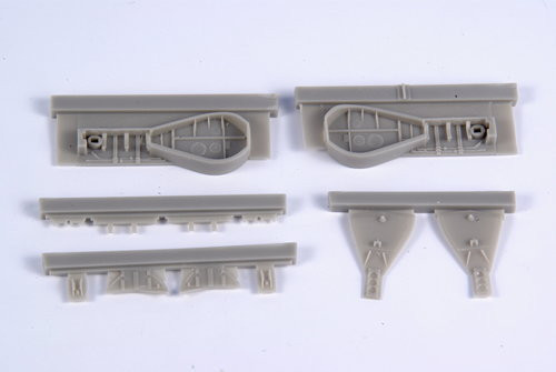 CMK - J2M3 Raiden (Jack)-Untercarriage Set