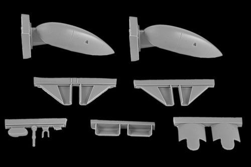 CMK - Blenheim Mk.I/II Finish AF 1st serie Ski Undercarriagefixed type