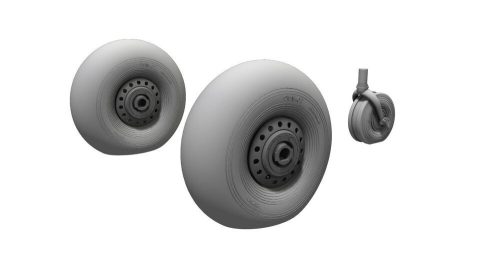 CMK - Lancaster Mk.I/III Mainwheels and Tailwheel w/Leg