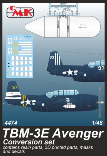 CMK - 1/48 TBM-3E Avenger Conversion Set / for Accurate/Academy kits