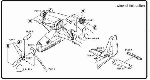 CMK - P-51 D Mustang Exterior Set