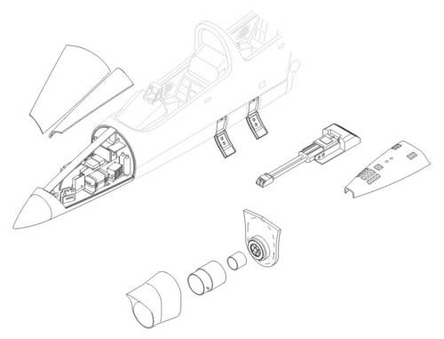 CMK - L-39 C/ZA Waffen Set