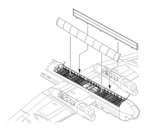 CMK - Lancaster Mk.I/III - Bewaffnung-Set für Hasegawa-Bausatz