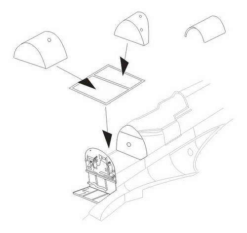 CMK - Spitfire PR Mk XIX - Oli tank