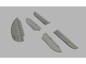 CMK - SB2C-4 Helidiver-Control Surfaces Set